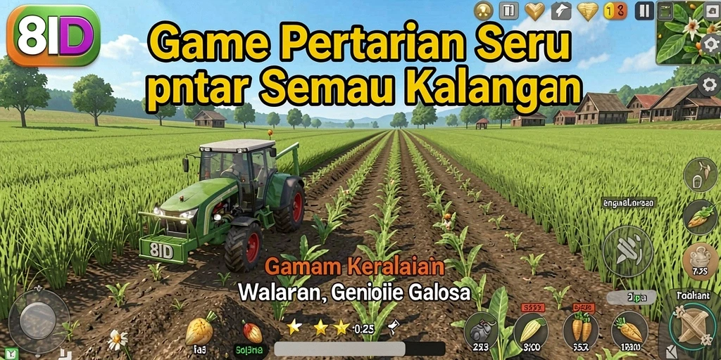 Gameplay seru dan interaktif di dunia pertanian