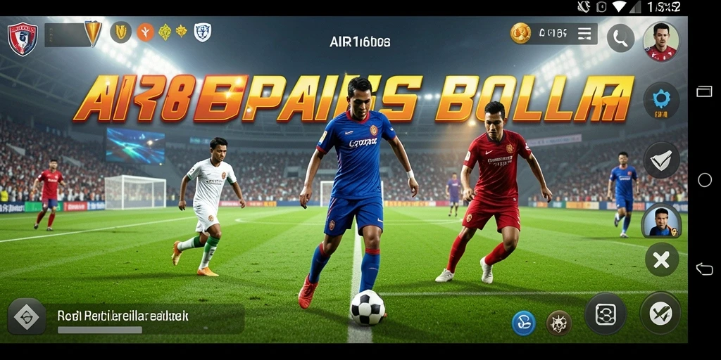 Tampilan Gameplay Sepak Bola dalam AIR168 yang Menegangkan dan Seru.
