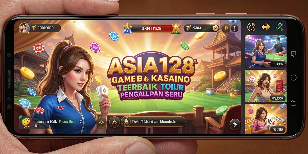 Gameplay ASIA128 yang penuh energi dan keseruan di dunia Kasino.
