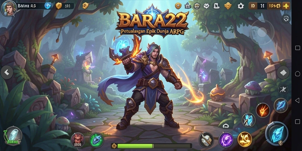 Gameplay seru dan aksi mendebarkan di BARA22.