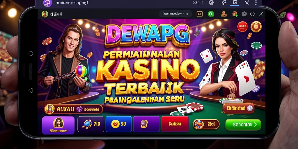 Screenshot gameplay Kasino DEWAPG dengan tampilan menarik dan interaksi seru.