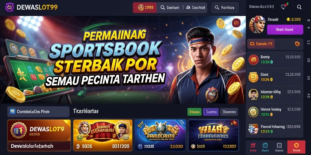 Tampilan gameplay seru DEWASLOT99 yang menegangkan.