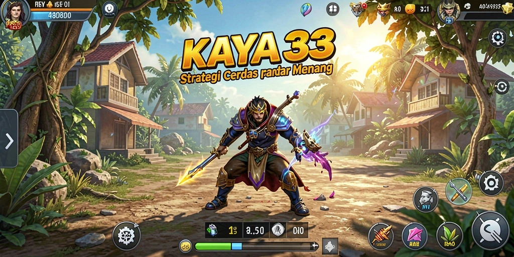 Screenshot KAYA33 menampilkan aksi strategi yang mendebarkan.