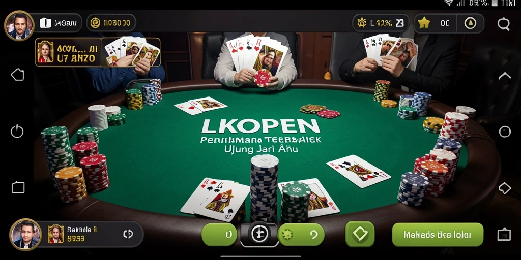 Tangkapan layar gameplay LKOPEN yang menarik dan dinamis.