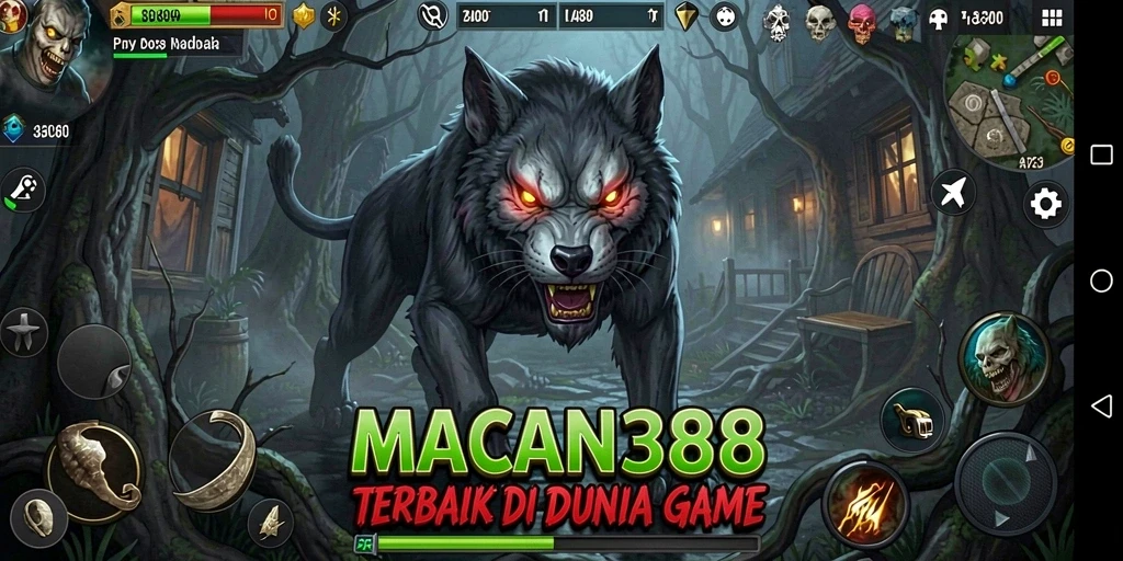 Gameplay menakutkan dengan atmosfer menyeramkan di MACAN388.