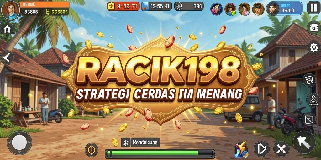 Tampilan menarik dari gameplay RACIK198 yang penuh strategi.