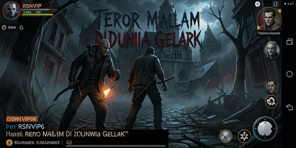 Gameplay menegangkan di dunia gelap yang mencekam.