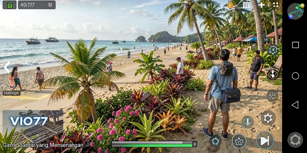 Tangkapan layar VIO77 memperlihatkan gameplay yang seru dan menantang.
