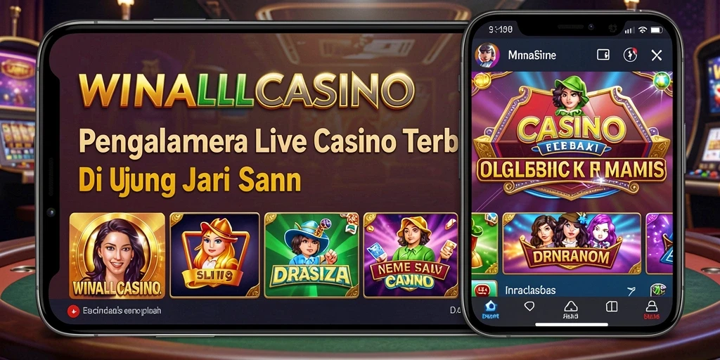 Gameplay mendebarkan dari WINALLCASINO yang menghadirkan suasana kasino langsung.
